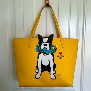 Marc Tetro “New York” Boston Terrier Special Edition Tote Bag